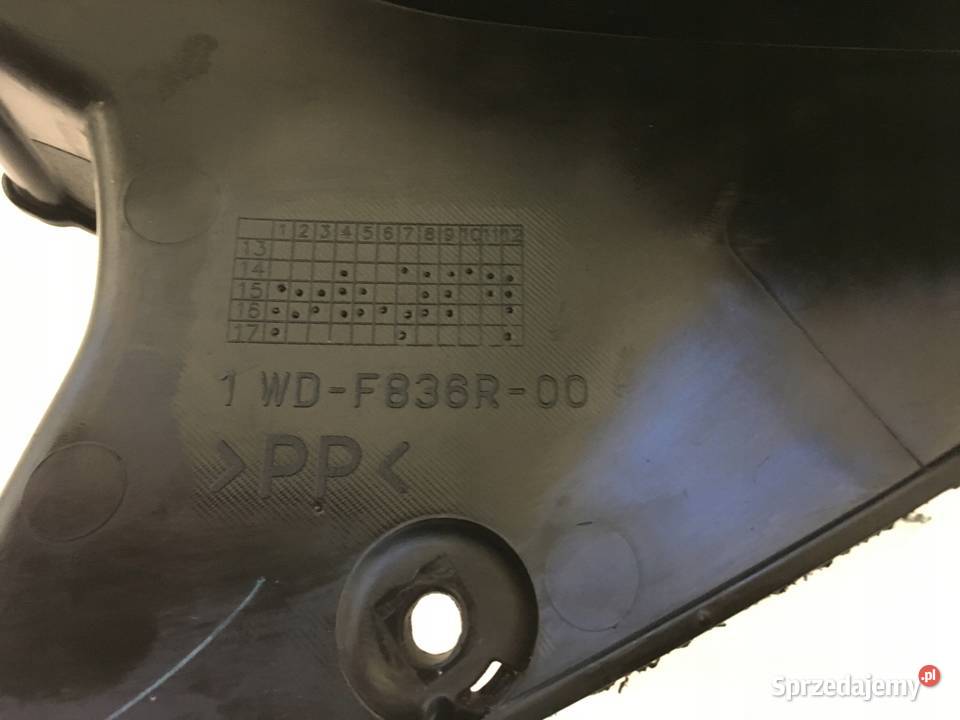 YAMAHA YZFR3 Owiewka Wypełnienie Plastik przód P Łobżenica