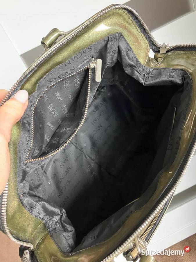 Duża piękna skórzana torebka Sagan polska Torby i torebki sprzedam