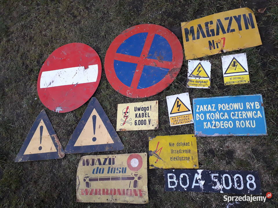 Tablica PRL tablica informacyjna