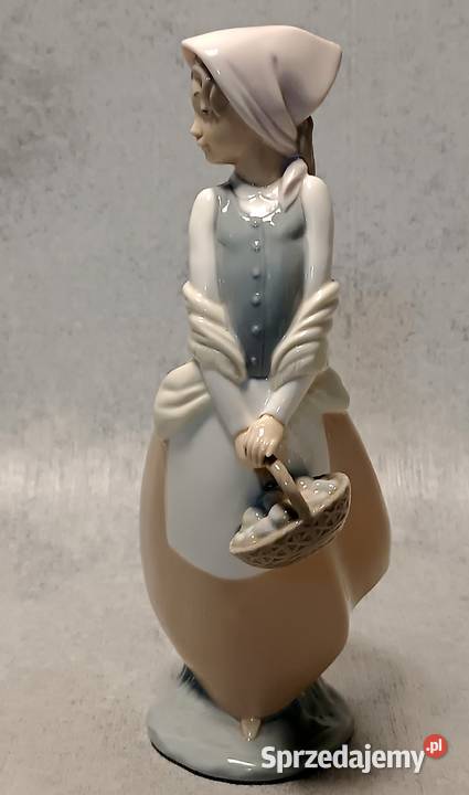 LLADRO seria NAO 237GM Zbieranie jajek Gathering Gdańsk