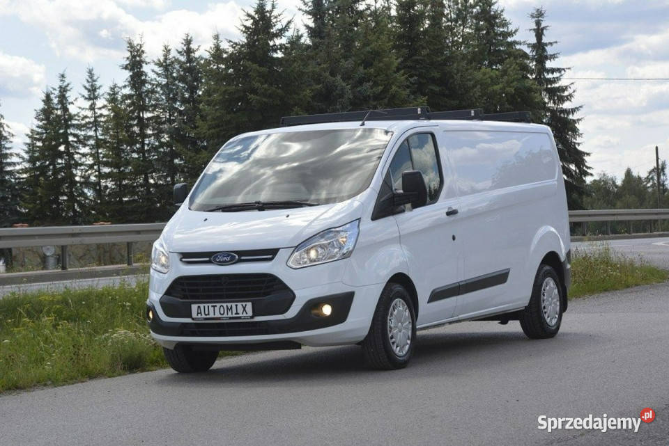 Ford Transit Custom 22 TDCI L2H1 bezwypadkowy Rok produkcji 2015 Sędziszów Małopolski