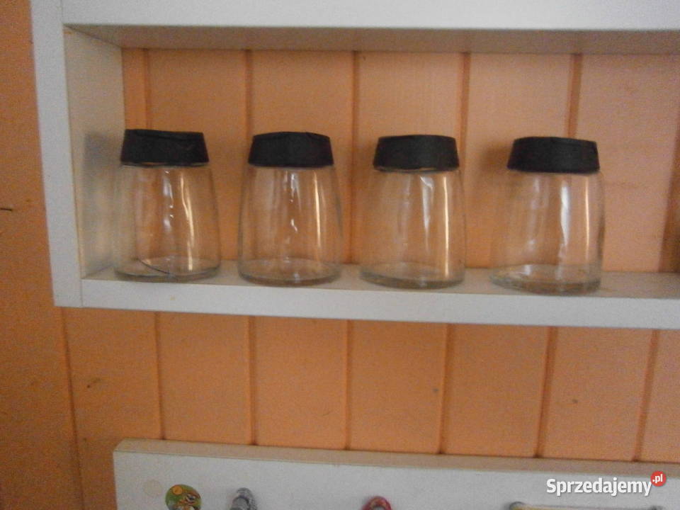 4 słoiczki na przyprawy przyprawniki portfelik Kraków