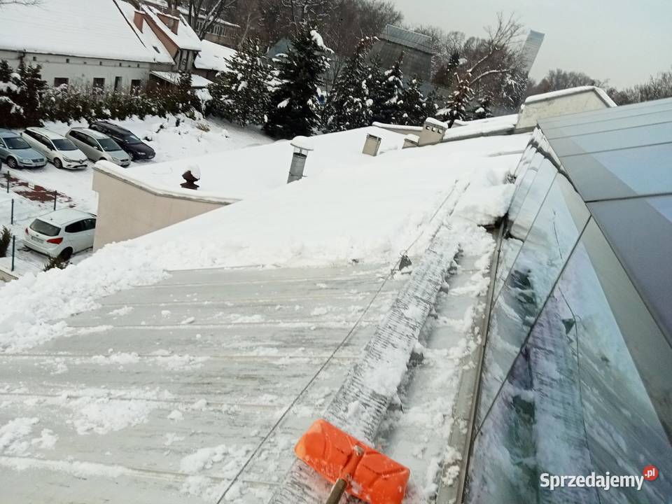 Odśnieżanie dachówUsówanie nawisów skuwanie Kraków
