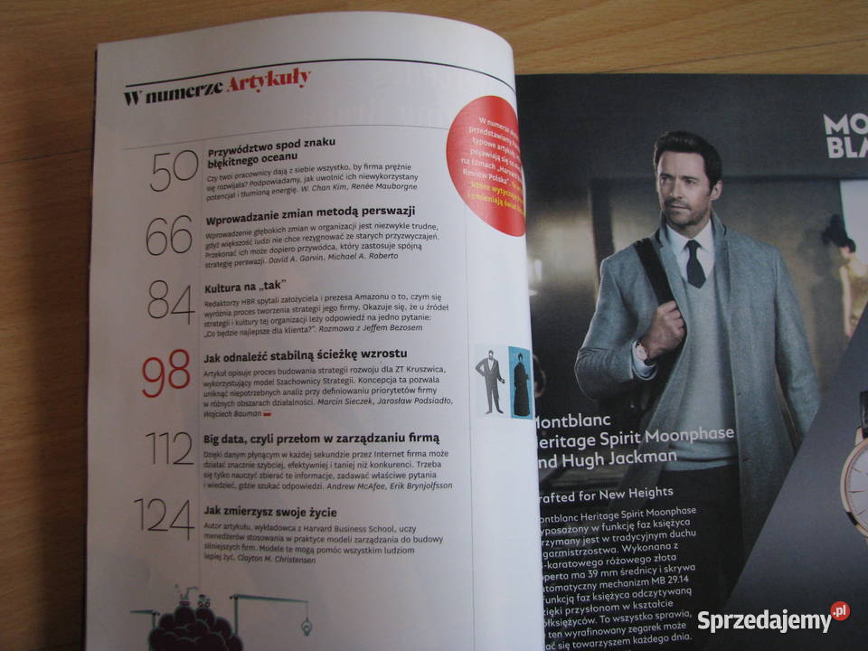 Harward Business Review numer specjalny Brzegi sprzedam