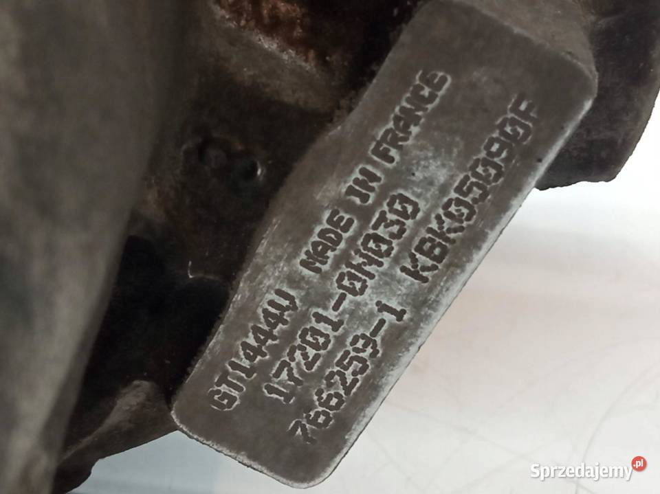TURBOSPRĘŻARKA GT1444V 172010N030 14 D4D Toyota osobowe sprzedam