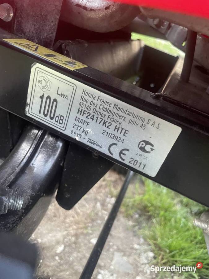 Kosiarka traktorek Honda dwa cylindry Jasło sprzedam