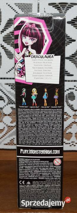 Monster High DRACULAURA lalka cheerleaderka NOWA śląskie Czerwionka-Leszczyny