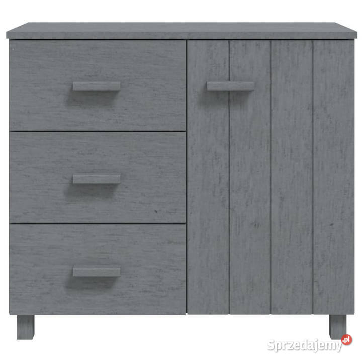 Szafka HAMAR ciemnoszara 90x40x80 lite drewno mazowieckie sprzedam