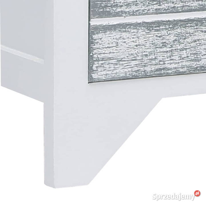 Szafka pod TV białoszara108x30x40 drewno Warszawa