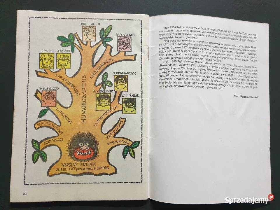 Tytus Romek i ATomek księga I wydanie I 1988