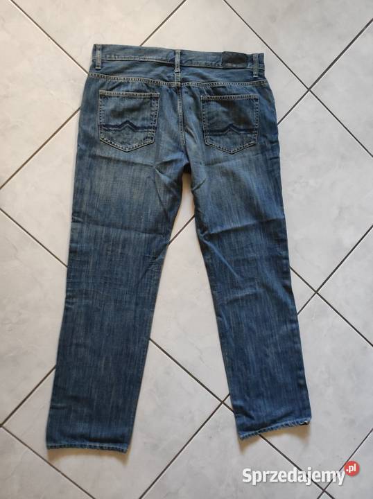 spodnie klasyczne jeans dżinsowe proste męskie Kielce sprzedam