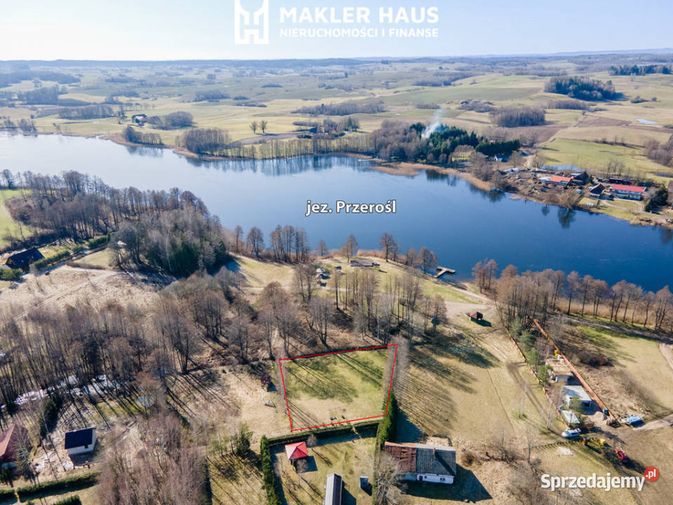 Kiepojcie Działka rekreacyjna jeziorem