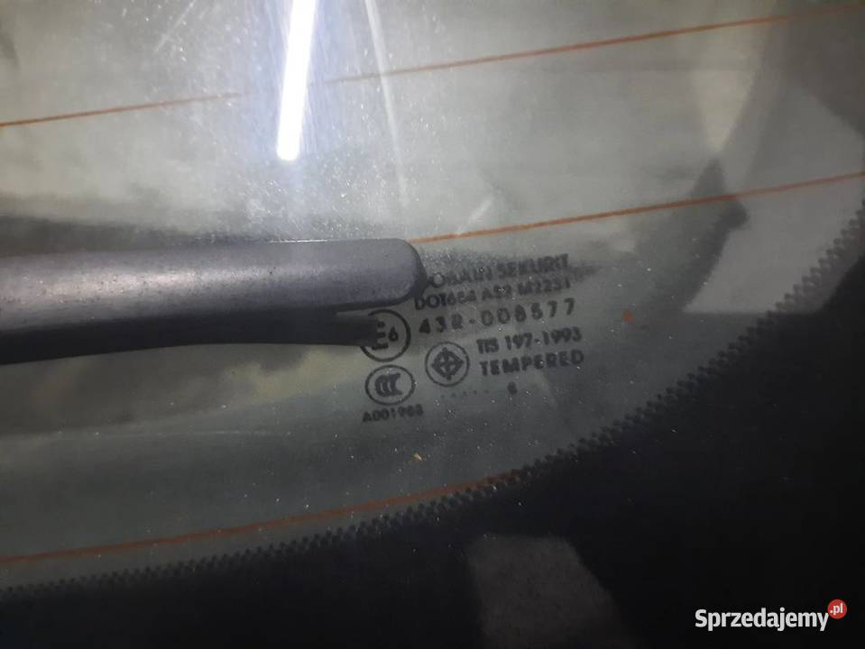 MAZDA 3 HB 0309 ZDERZAK TYŁ Klapa Lampy Włoszczowa