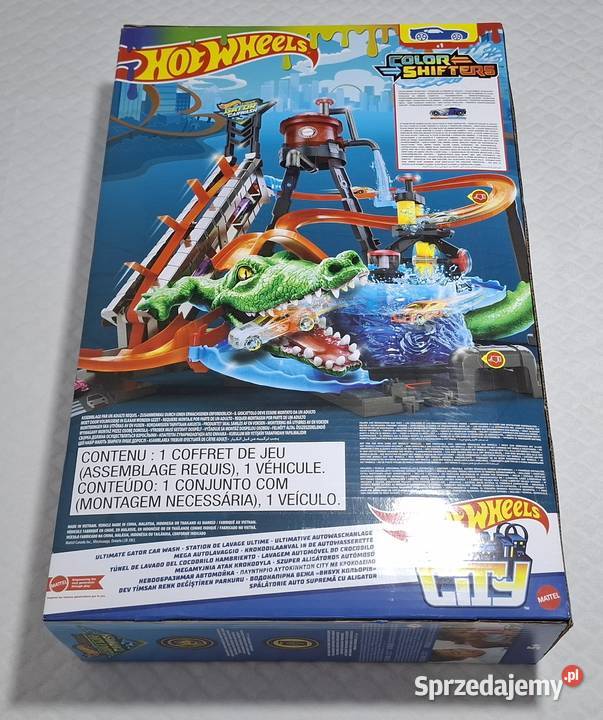 Hot Wheels City Myjnia samochodowa Atak Czeladź