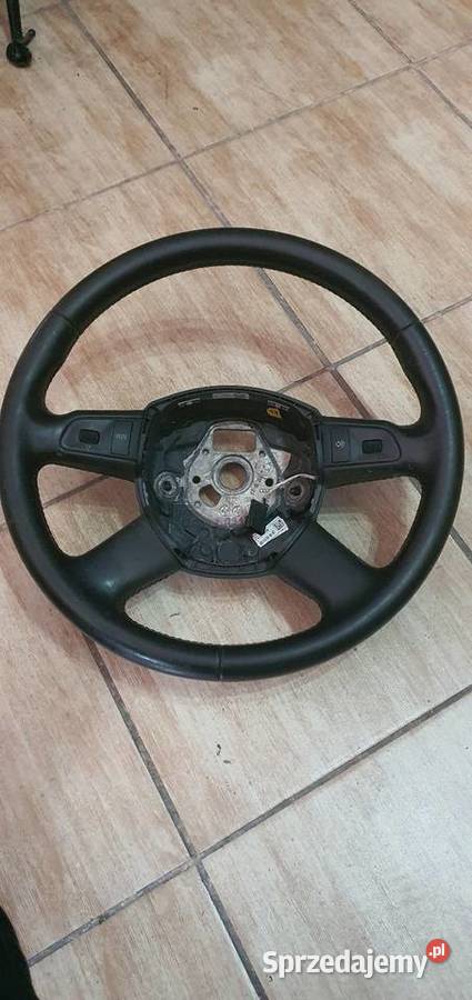 Audi A6 C6 kierownica Skóra czarna stan osobowe Zduńska Wola