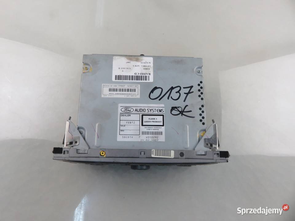 RADIO FORD GALAXY II 6M2T18C939AF KOD