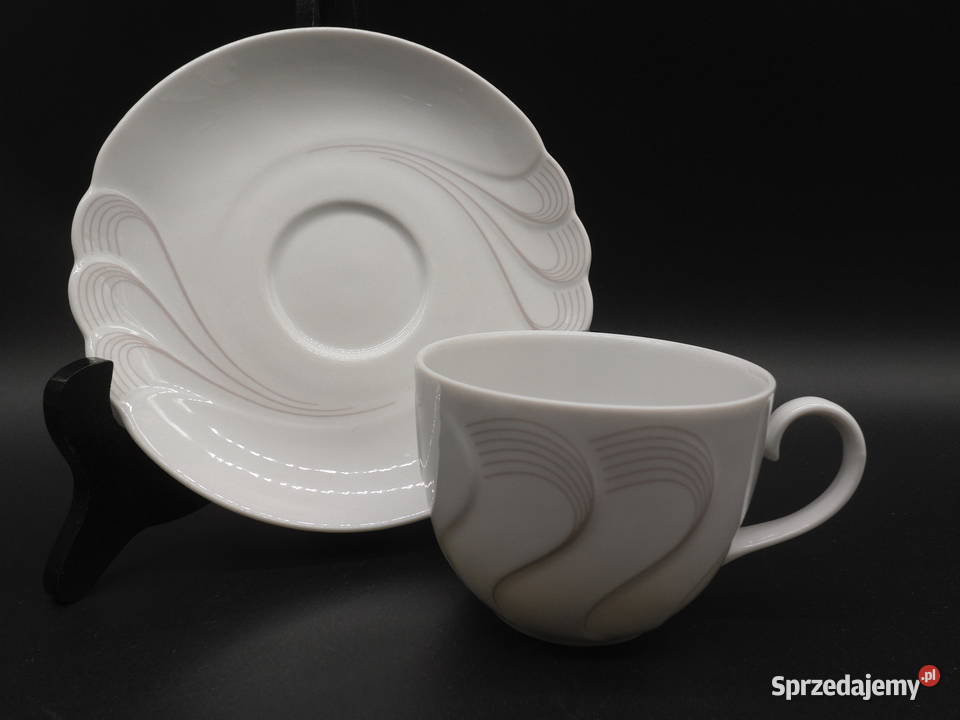 Filiżanka ze Spodkiem Seltmann Weiden Model wielkopolskie Raszków