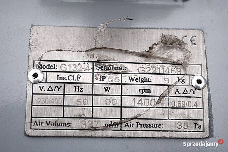 Silnik elektryczny kołnierzowy 75kw 1460obrmin lubuskie Kargowa sprzedam