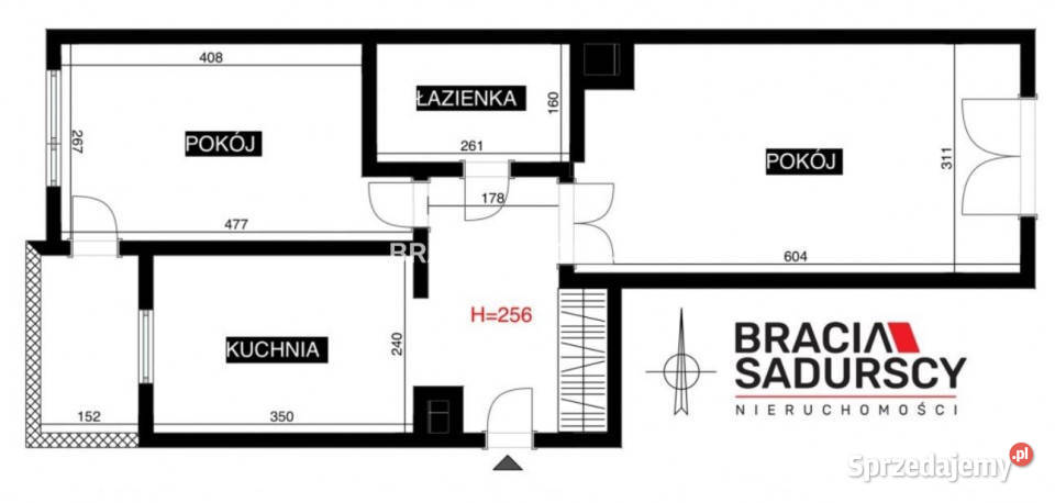 Sprzedaż mieszkania Kraków Przewóz 4936m2