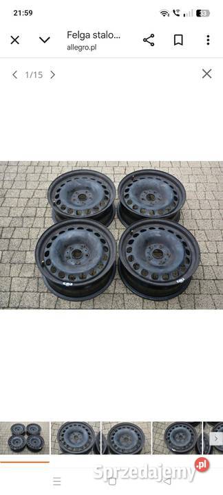 Felgi stalowe Sharan Galaxy Alhambra 16 świętokrzyskie