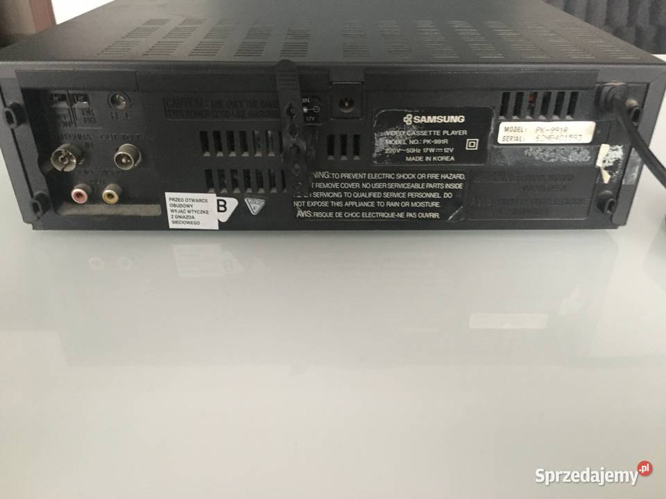 Magnetowid SAMSUNG PK991 R VHS Kołobrzeg