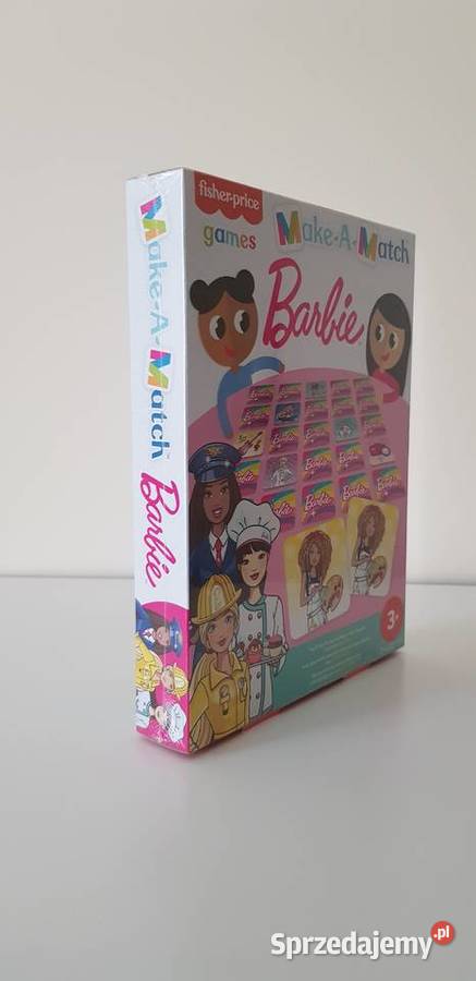 Nowa Memory Barbie Gra dzieci GWN51 fisher folia Warszawa