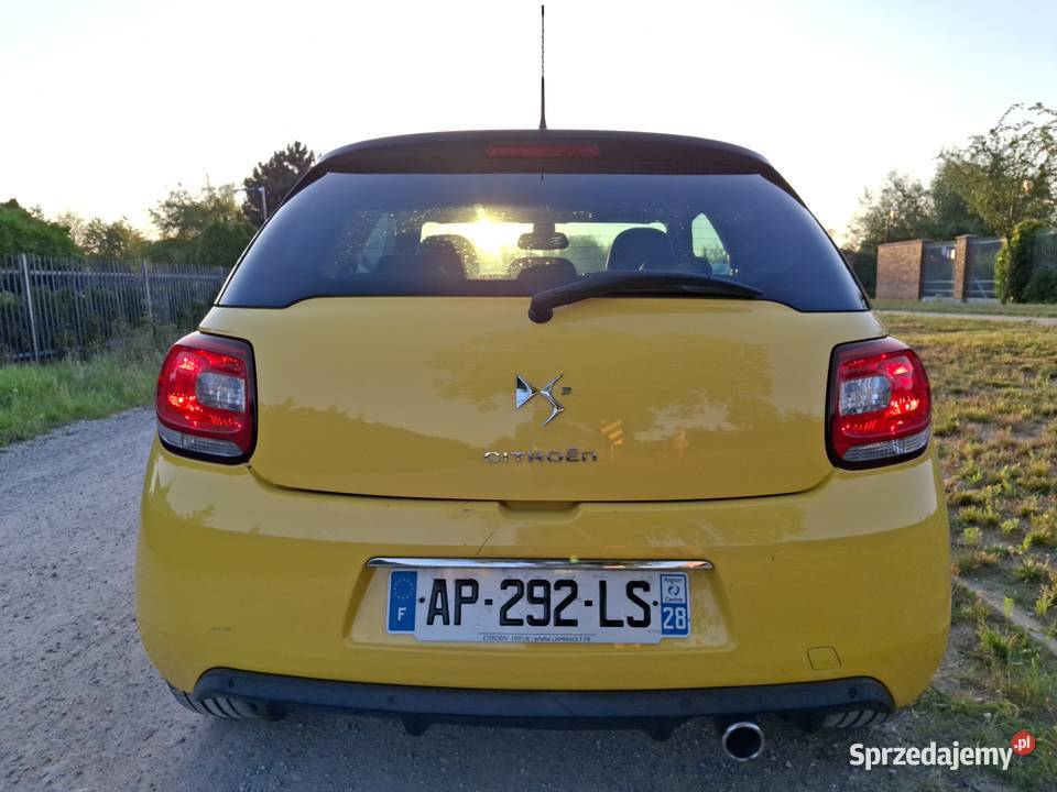 Citroen ds3 2010 16 hdi alu klima Rok produkcji 2010 mazowieckie Warszawa