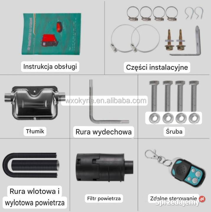 Webasto 8 kW ze sterowaniem na kartę SIM