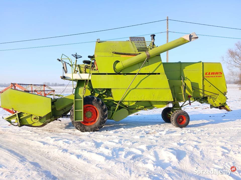 Kombajn Claas Protector z Niemiec świętokrzyskie Nowy Korczyn
