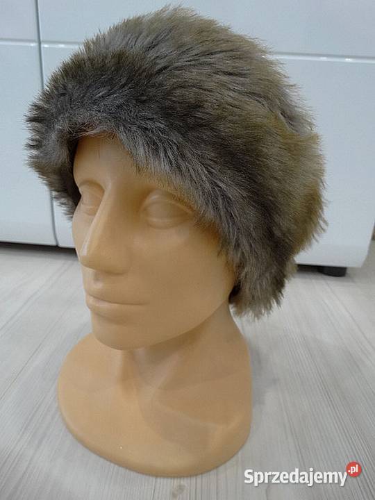 Opaska na Uszy Futrzana Zimowa Sztuczne Futerko Łomża