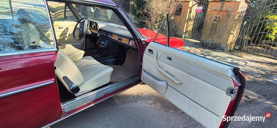 Mercedes Benz 280 C serii W114 coup 1974 benzyna Stryków