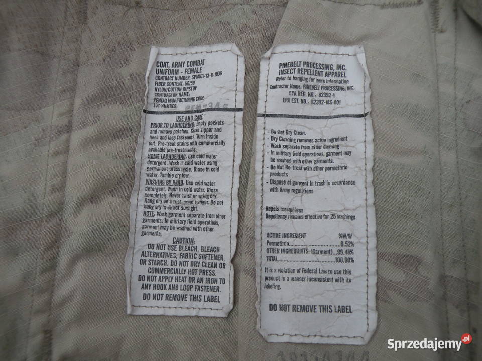 Bluza ACU multicam OCP 33 long Female Wrocław