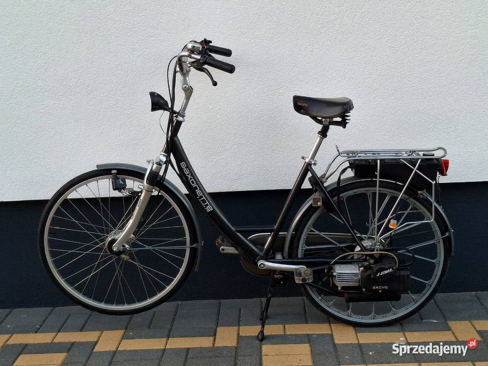 Rower spalinowy Saxonette Luxus EStart Kolno