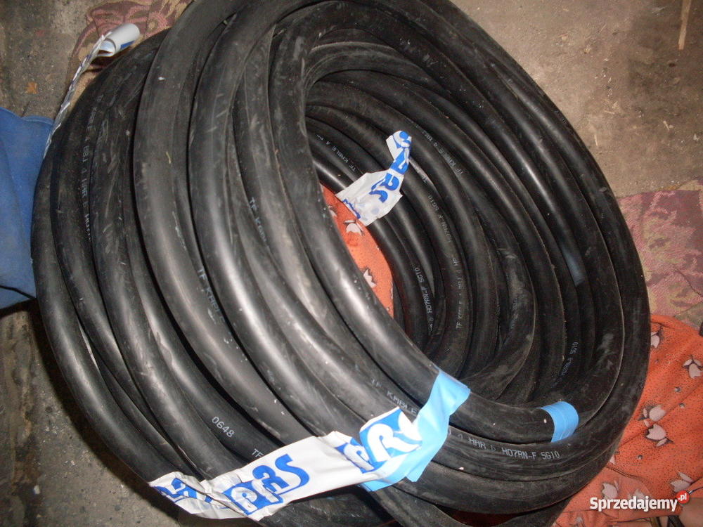 PRZEWÓD GUMOWY OW OPD linka 5X10 odcinek 39m Elektryka i akcesoria Lędziny