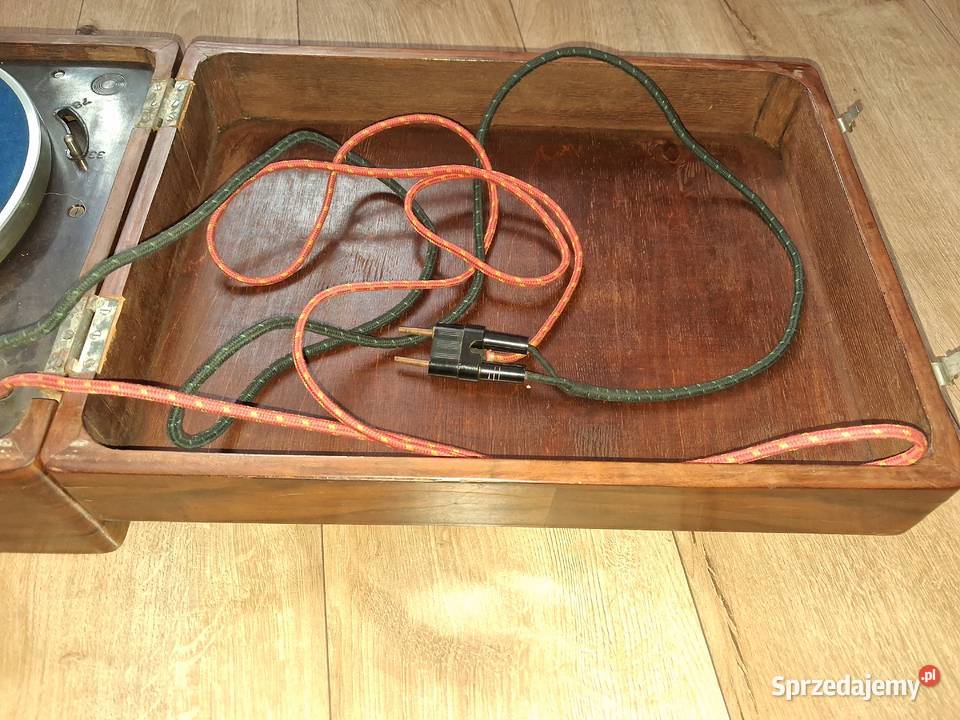 ADAPTER GRAMOFON PATEFON WALIZKOWY SKRZYNIOWY Świerzawa sprzedam