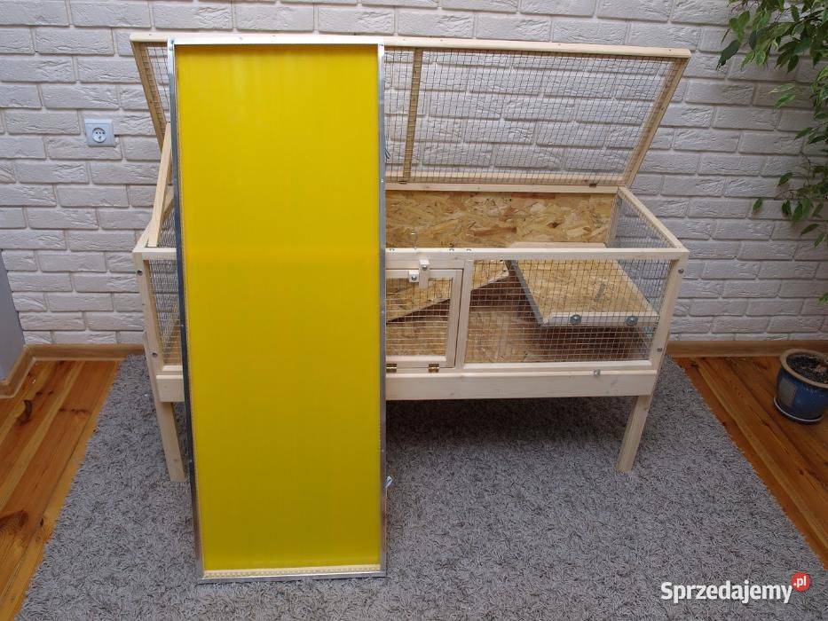 Klatka drewniana zagroda królika świnki morskiej Myszków