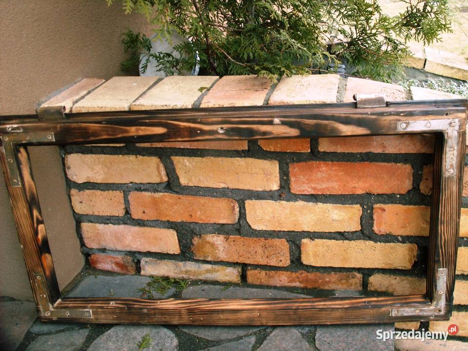 Stare okno rama okienna retro loft lustro Akcesoria łazienkowe Ełk sprzedam