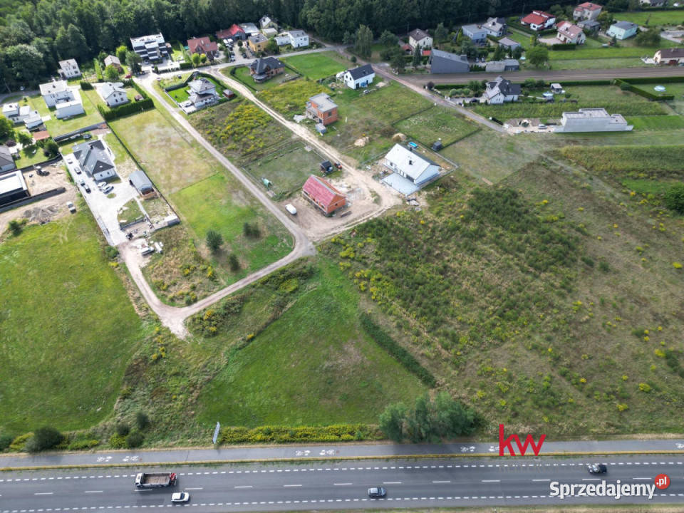 Działka Paniówki 2064m2 utwardzona śląskie
