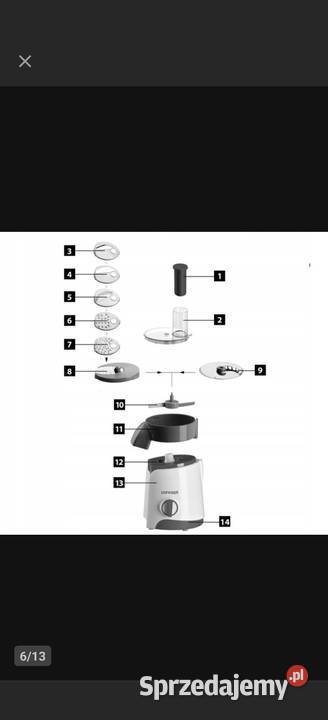 Szatkownica Concept ES1010 200 W Wolbrom