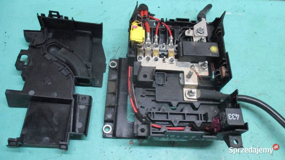 VW TOUAREG I 25 TDI 05r skrzynka bezpieczników Układ elektryczny, zapłon