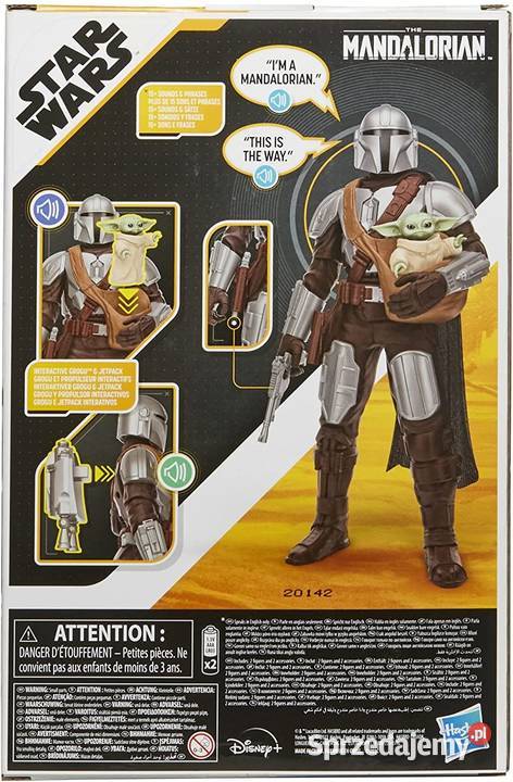 Mandalorian Figurka Interaktywna Star Wars Figurki Mogilany