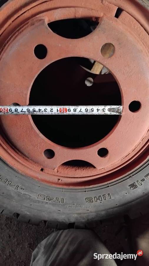 Koła do przyczepy niskopodwoziowej 70012 14PR sprzedam