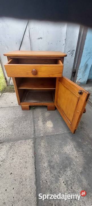 Szafka nocna Prl opolskie Prudnik