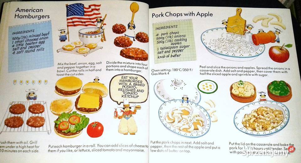 The Usborne First Cookbook Angela Wilkes Stephen lubelskie Chełm sprzedam