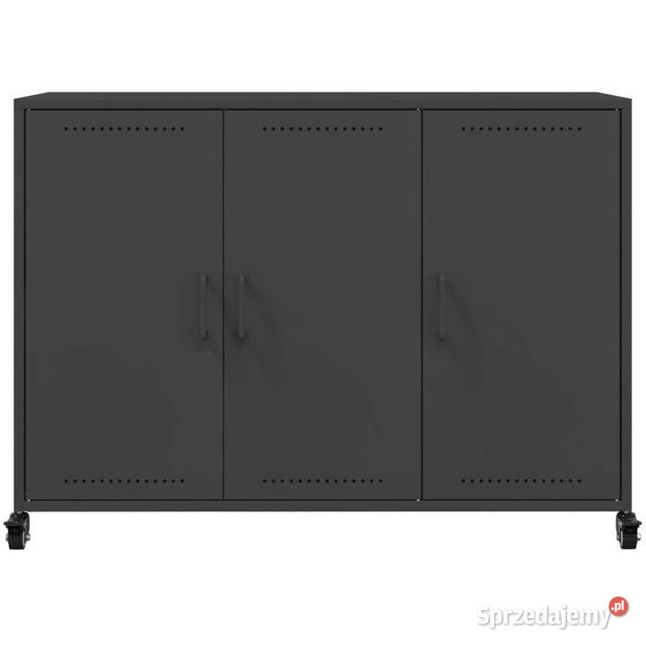 Szafka czarna 1005x39x72 stal WM846680 Warszawa