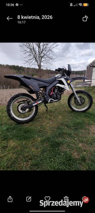 Gilera 80 malosssi saletra Rok produkcji 2008 lubelskie Józefów Roztoczański