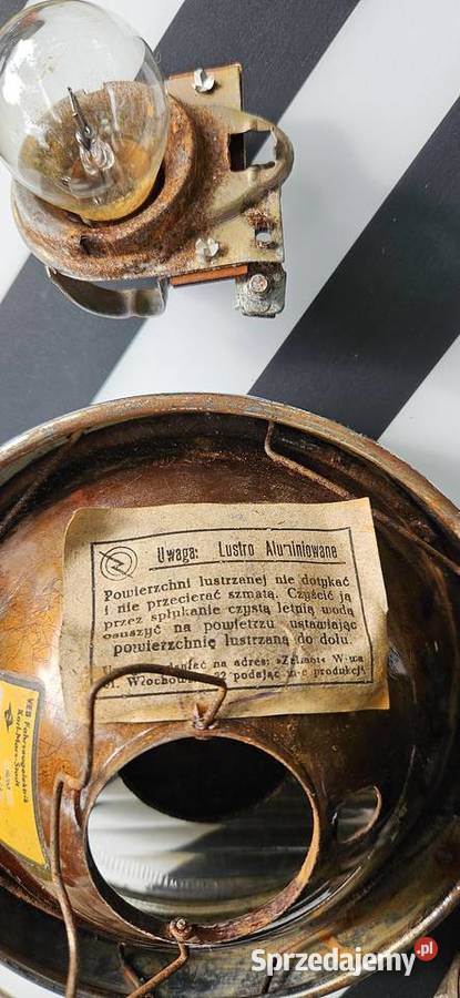 Z 1963 rokuLampaszperacza tylnego Oświetlenie Gorzów Wielkopolski