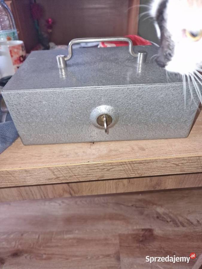 Kasetka stalowa z PRL śląskie Rybnik