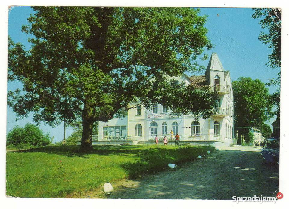 REWAL KLUB KAWIARNIA ZDRÓJ POCZTÓWKA świętokrzyskie Krynki