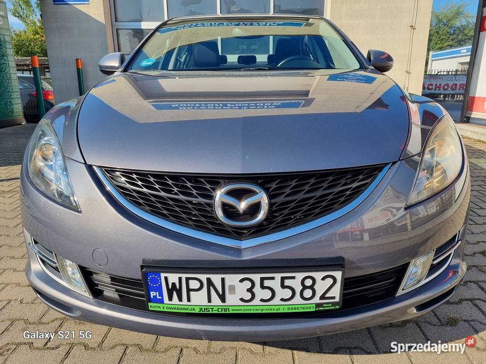 Mazda 6 II 18 120 alufelgi climatronic super garażowany Płońsk